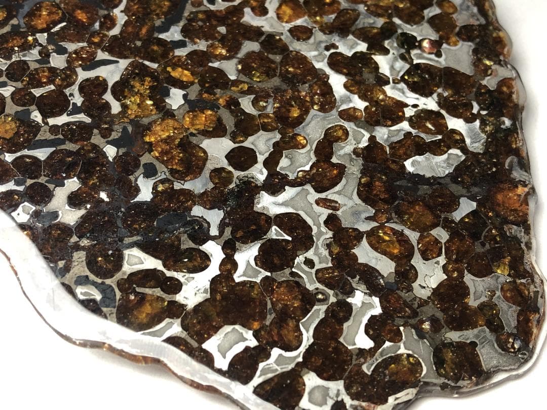 パラサイト隕石 　大型　セリコ隕石　石鉄隕石　スライス標本・不思議な宇宙パワー