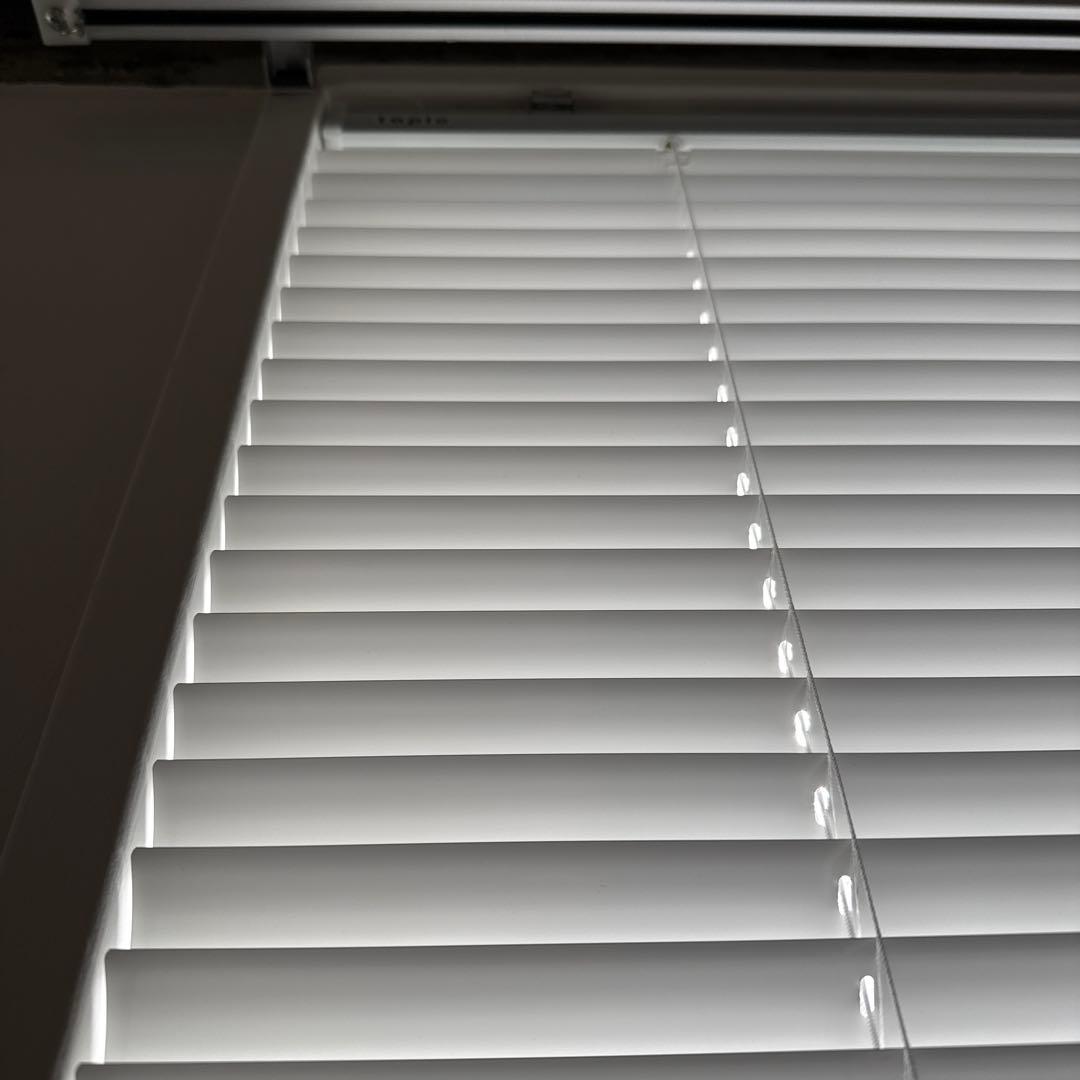 【2セット】アルミブラインド　白