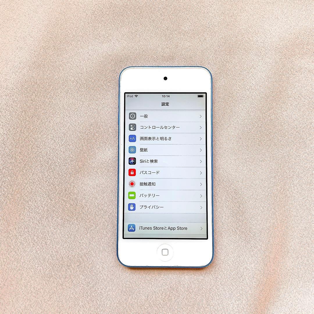 ブルー iPod touch 第6世代 32GB アイポッドApple本体 e
