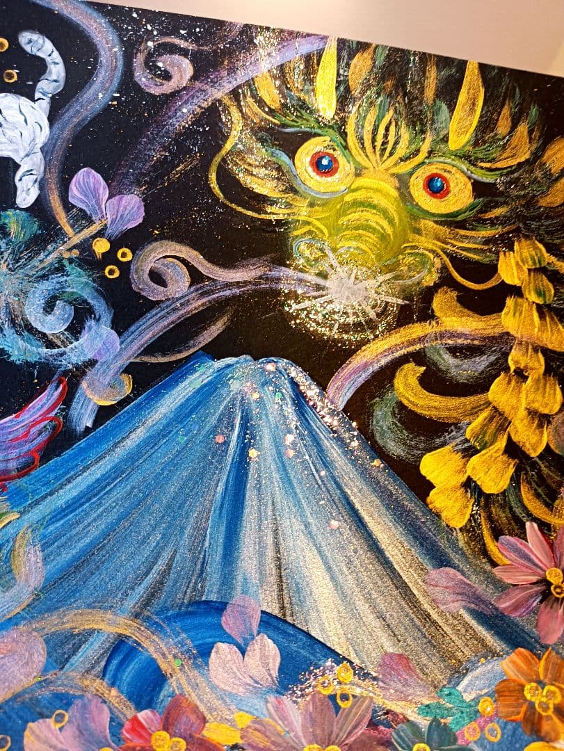 開運絵画　❀最大最高100日ヒーリング作品❀