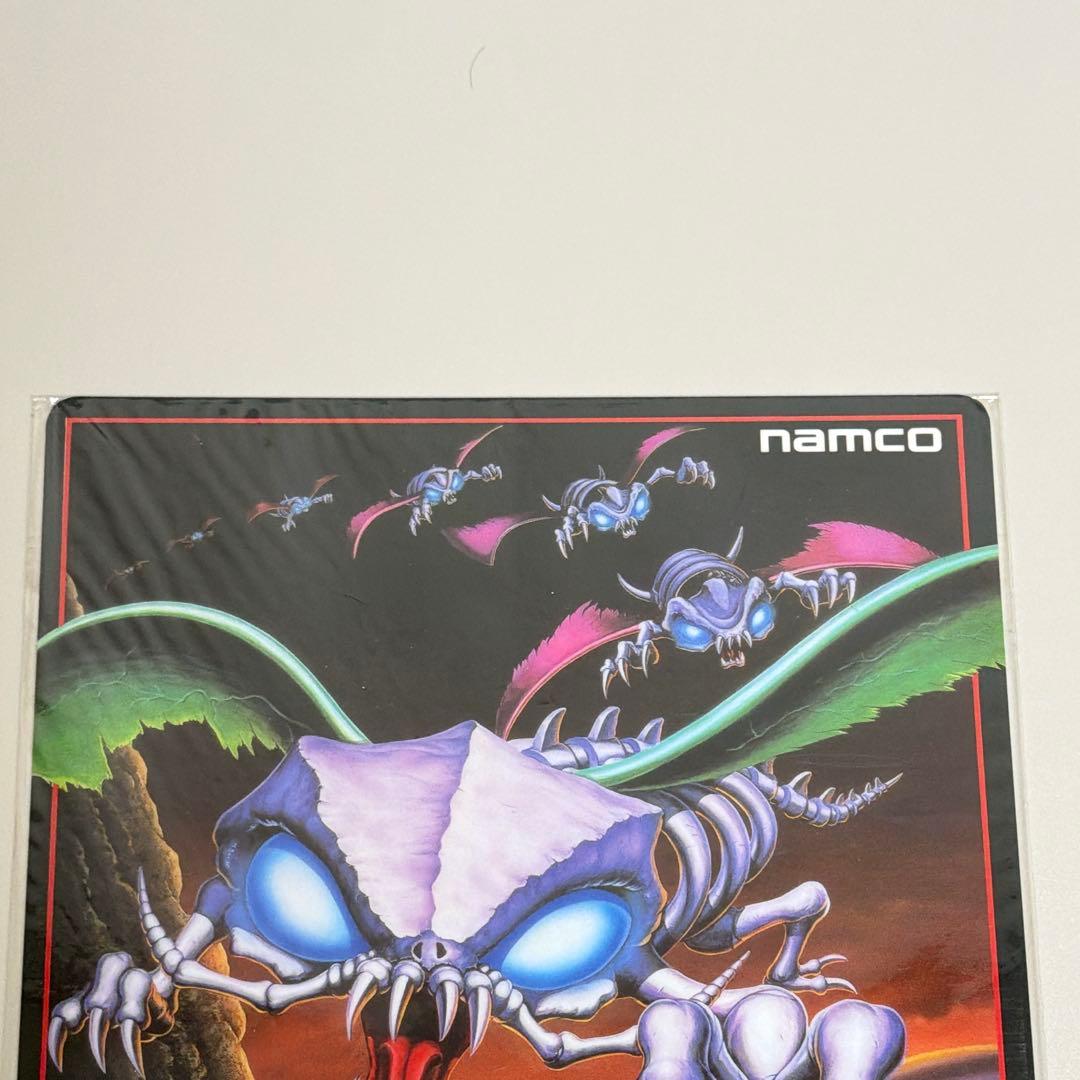 【希少】ギャラガ’88 下敷き ナムコ 1988年 当時もの レトロ文具