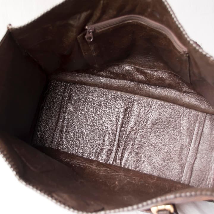 バッグ　ハンドメイド　牛革