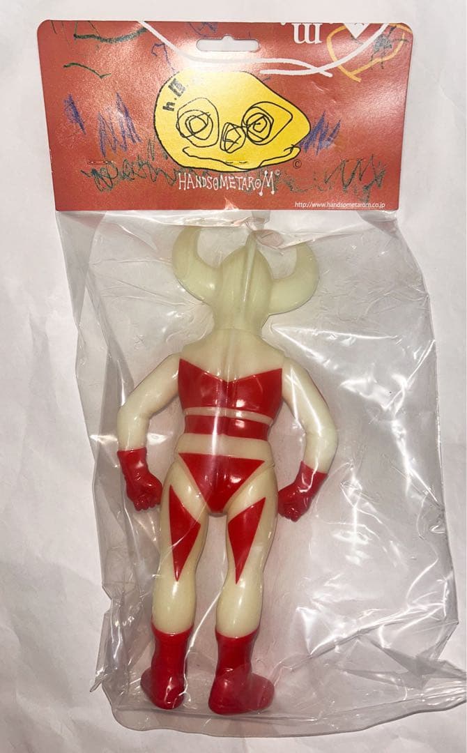 ハンサムタロウエム ウルトラの父 ソフビ 蓄光 ウルトラマン 新品