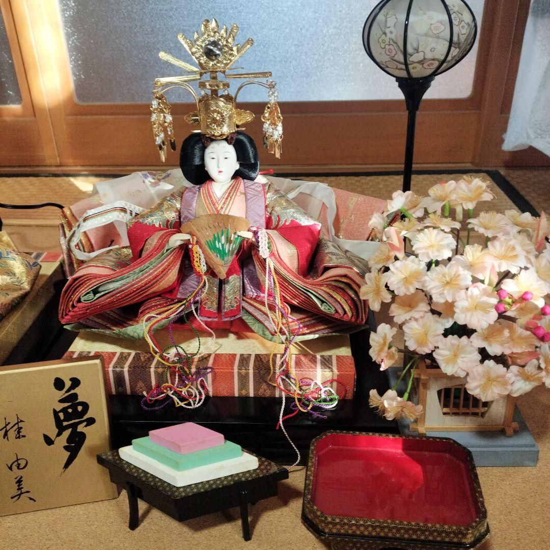 雛人形　セット　桂由美　イベント　ひな祭り　桜　春　女の子