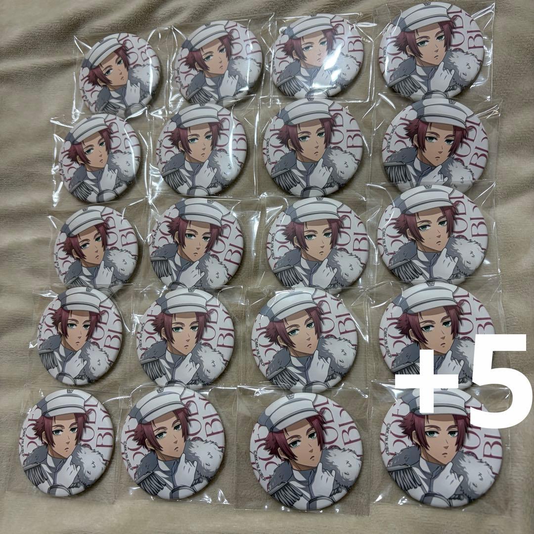 ブルーロック　Blue military 缶バッジ　冴