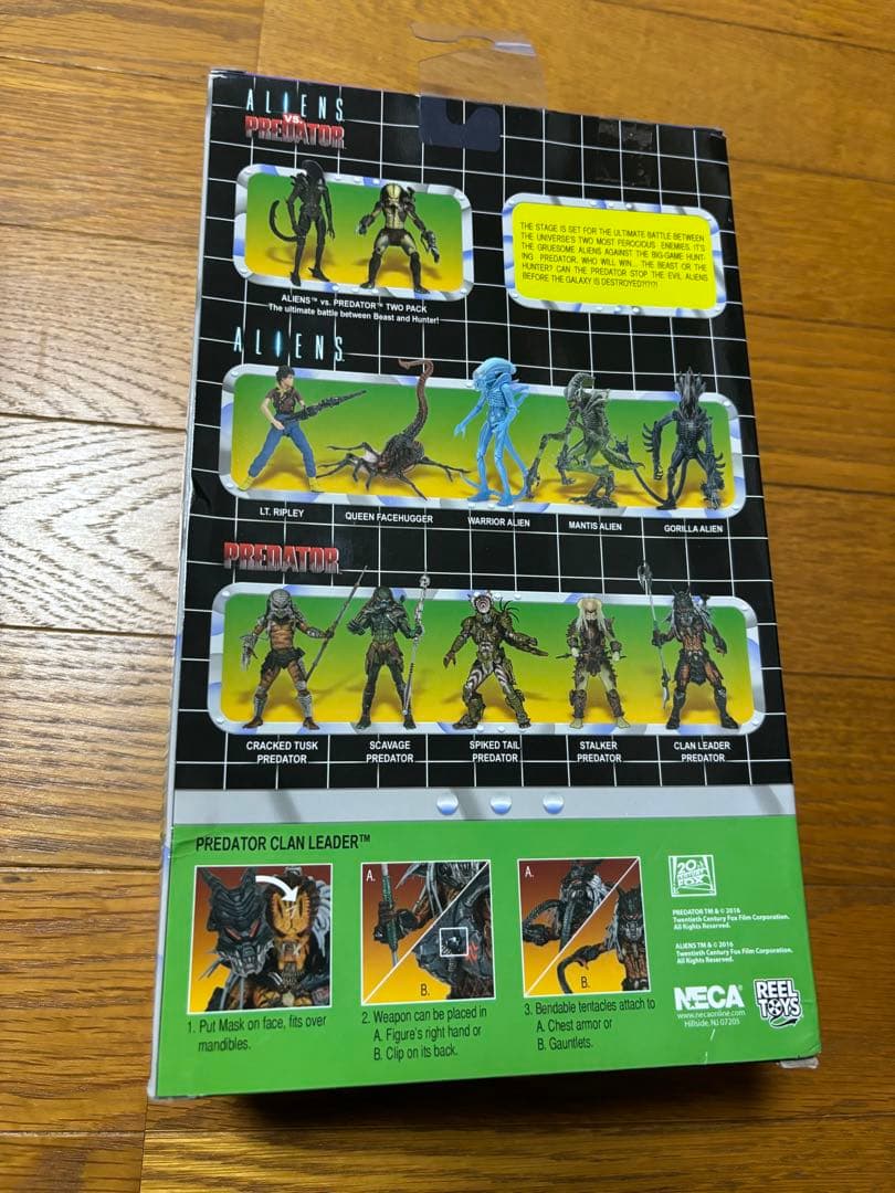 neca クランリーダープレデター　フィギュア