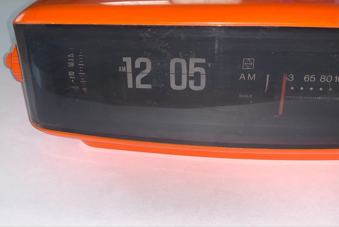 ナショナル　パタパタ時計　RC-1001 昭和レトロ