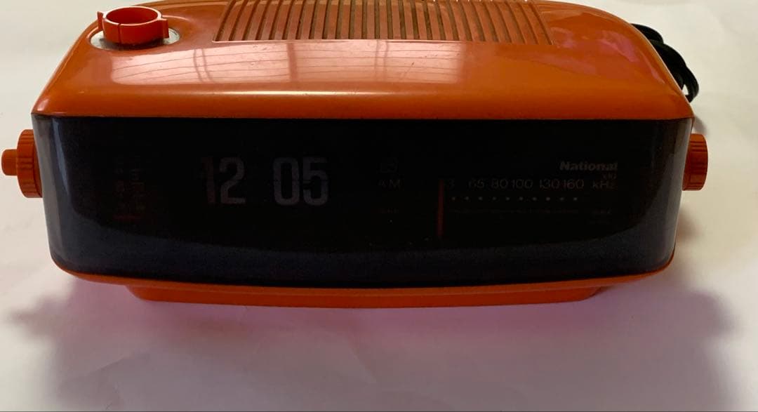 ナショナル　パタパタ時計　RC-1001 昭和レトロ