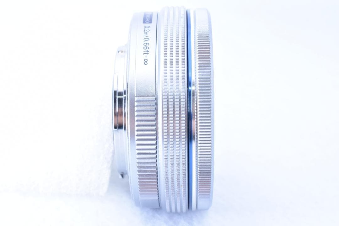 【❄電動ズーム】オリンパス 14-42mm EZ パンケーキレンズ フィルター付