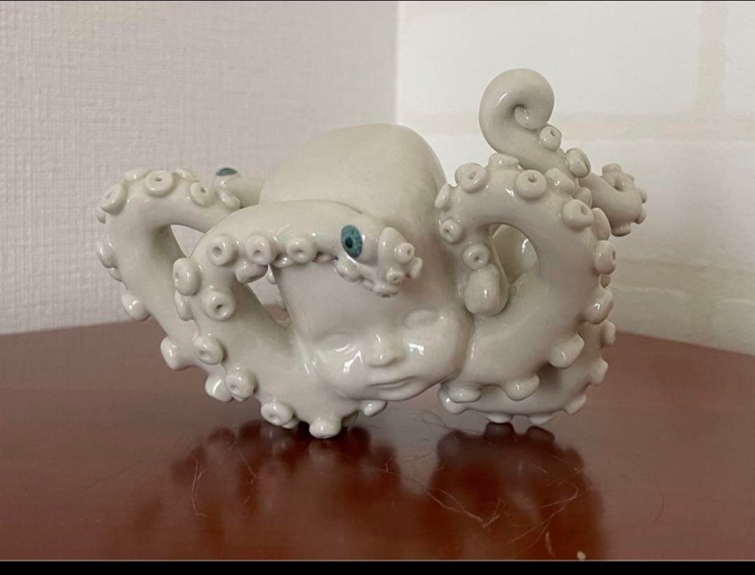 ★最終セール★capi オクトパスベイビーフラワーベース　ミドル