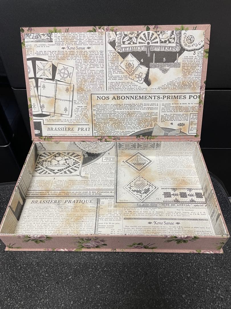 こうの早苗　カルトナージュBOX