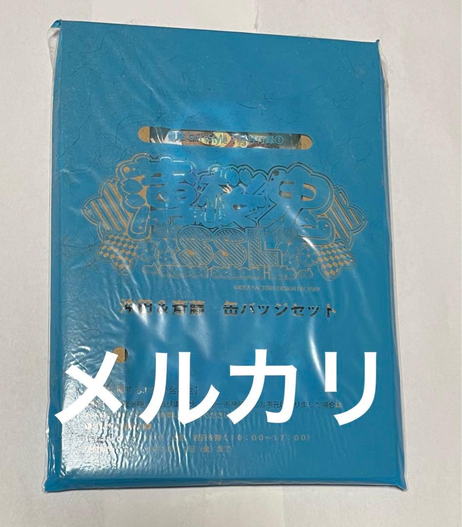 薄桜鬼SSL 電撃Girl's Style 付録 缶バッジ 新品未使用