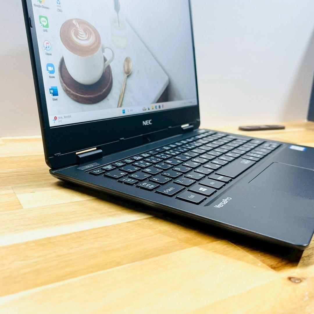 薄型軽量✨コンパクト✨オフィス搭載 フルHD ノートパソコン 持ち運び カメラ