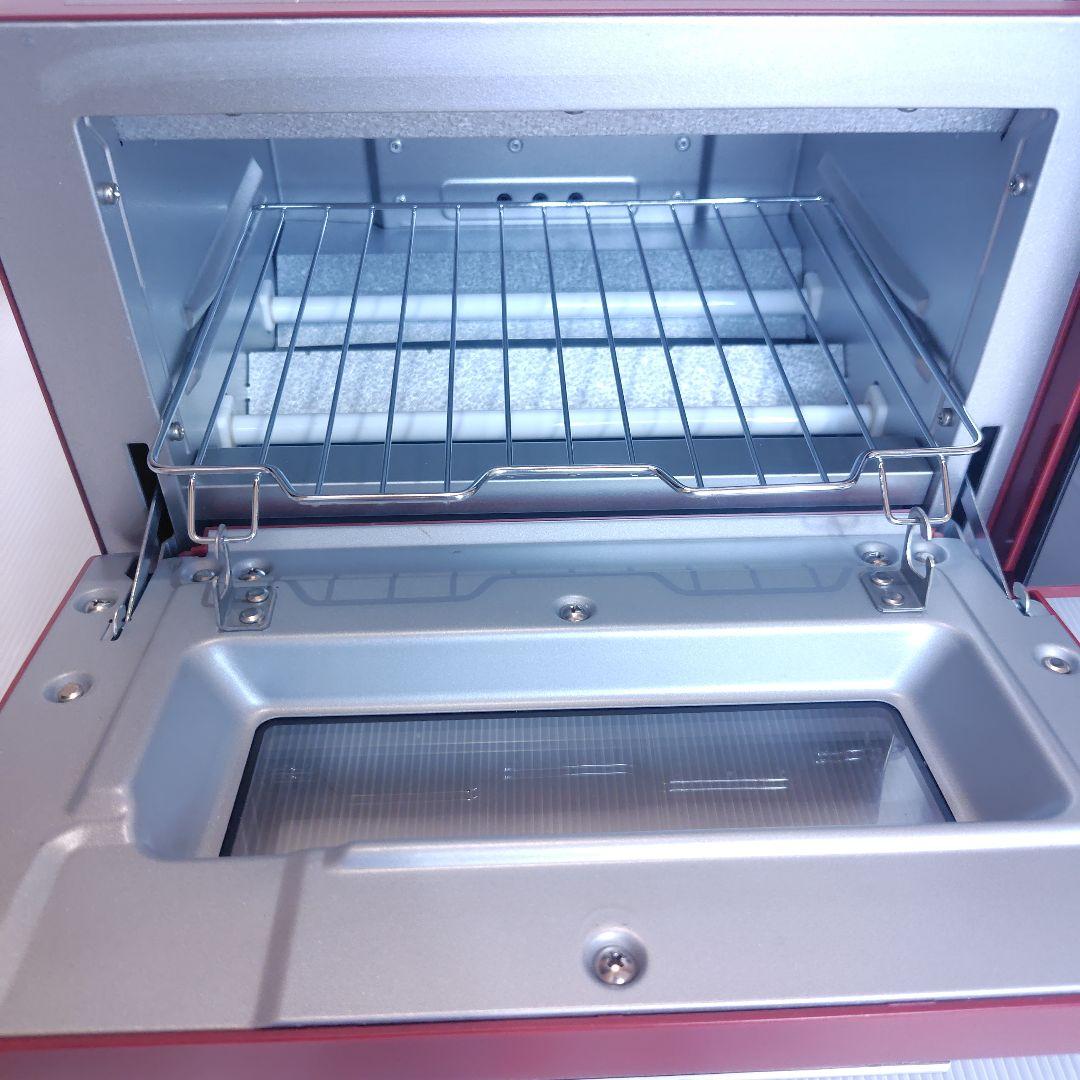 【極美品】SHARP HEALSIO トースター レッド　AX-GR1-R