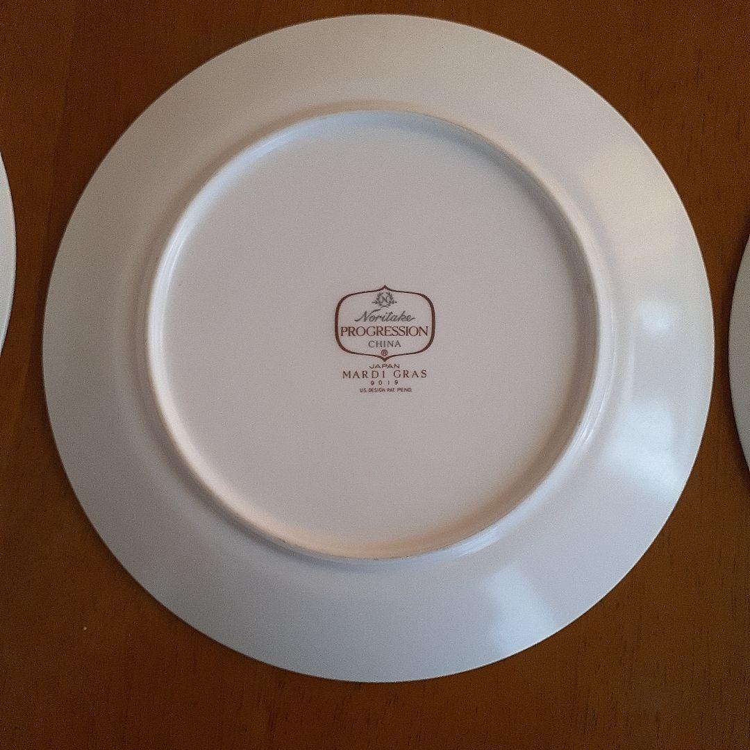 ヴィンテージ　ノリタケ プログレッション マルディグラ プレート5枚セット