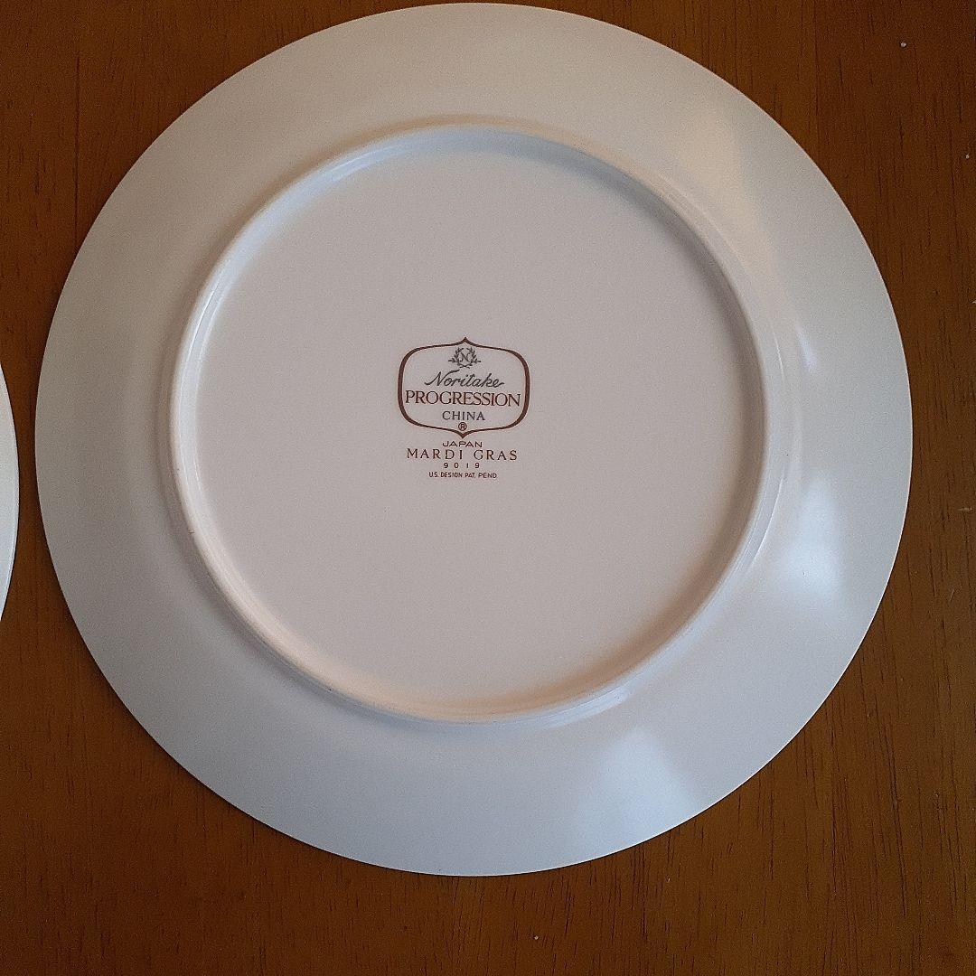 ヴィンテージ　ノリタケ プログレッション マルディグラ プレート5枚セット