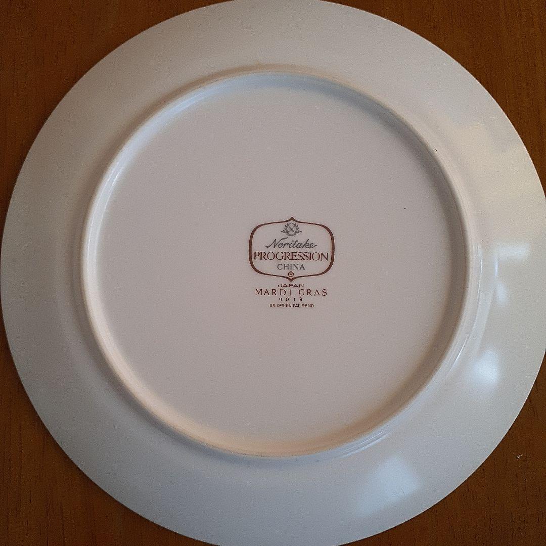ヴィンテージ　ノリタケ プログレッション マルディグラ プレート5枚セット