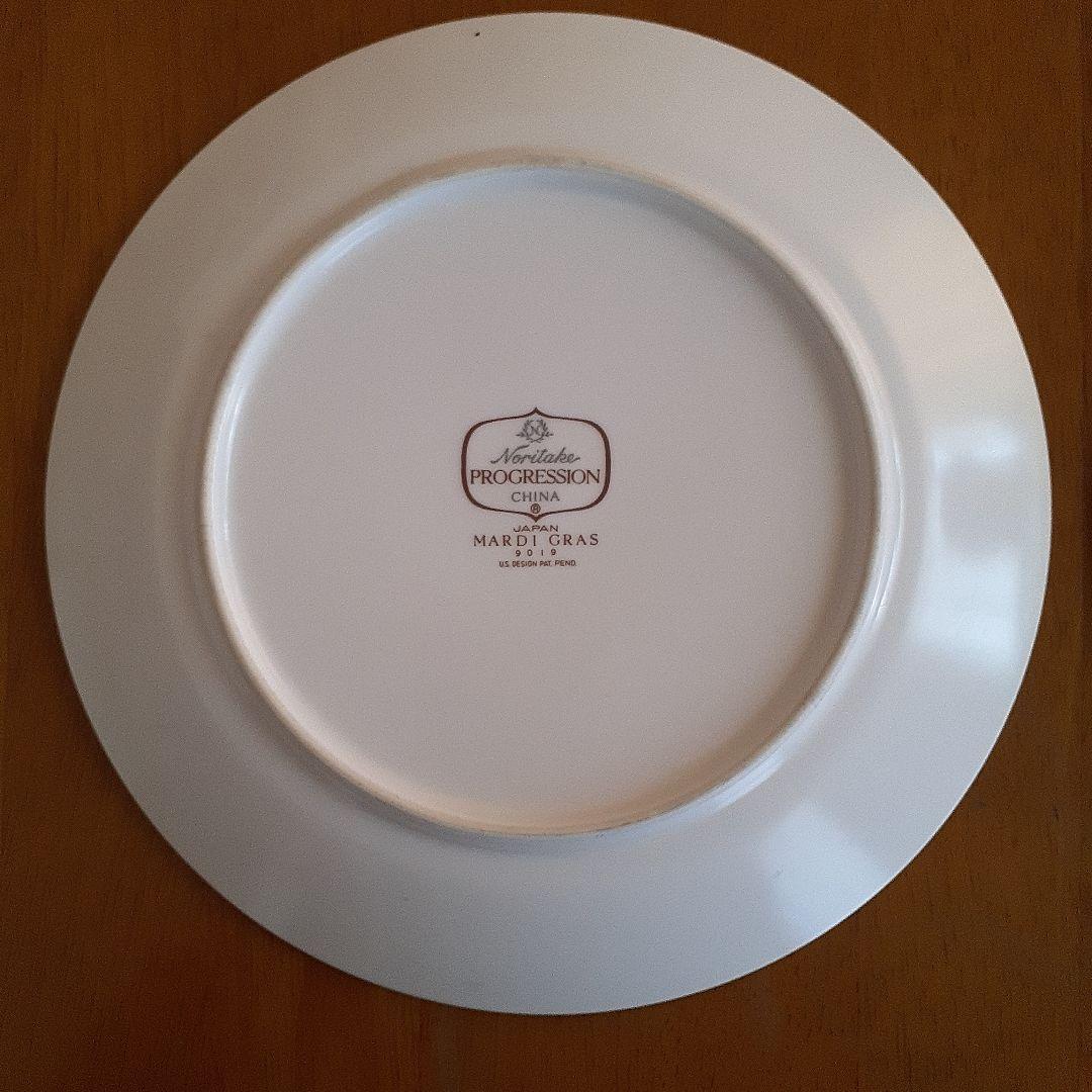 ヴィンテージ　ノリタケ プログレッション マルディグラ プレート5枚セット