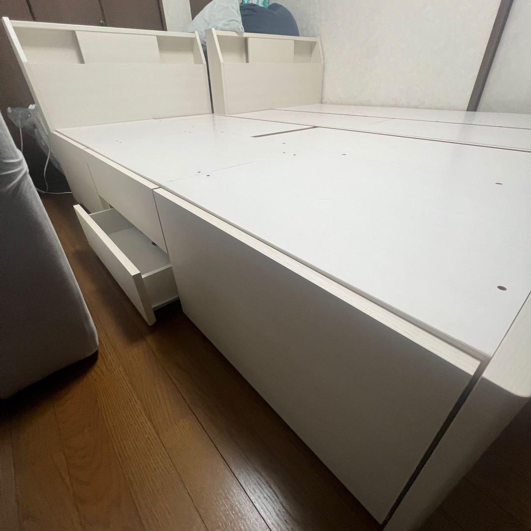 【静岡 愛知 手渡限定】ニトリ チェストベット　引き出し付きフレーム