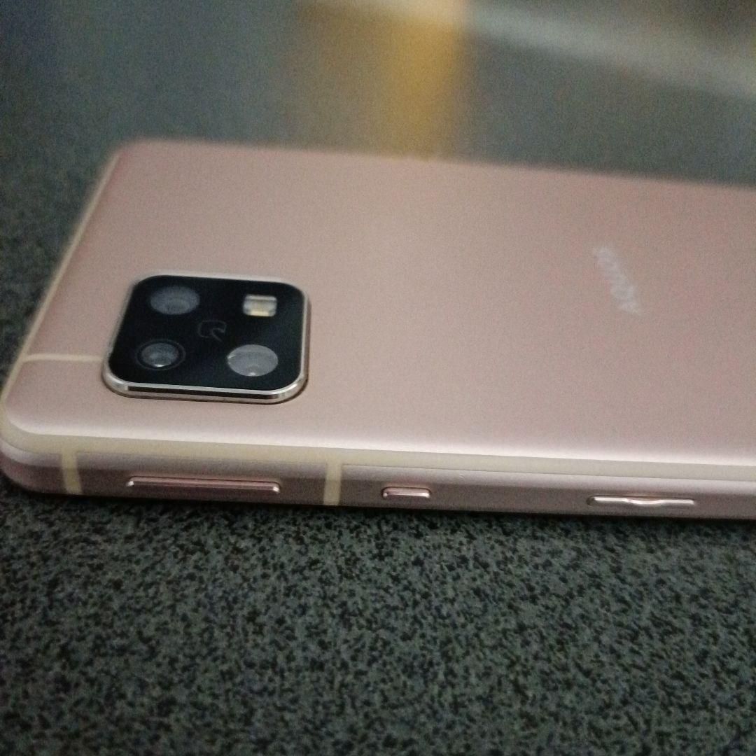 AQUOS sense5G スマートフォン 本体 ピンク