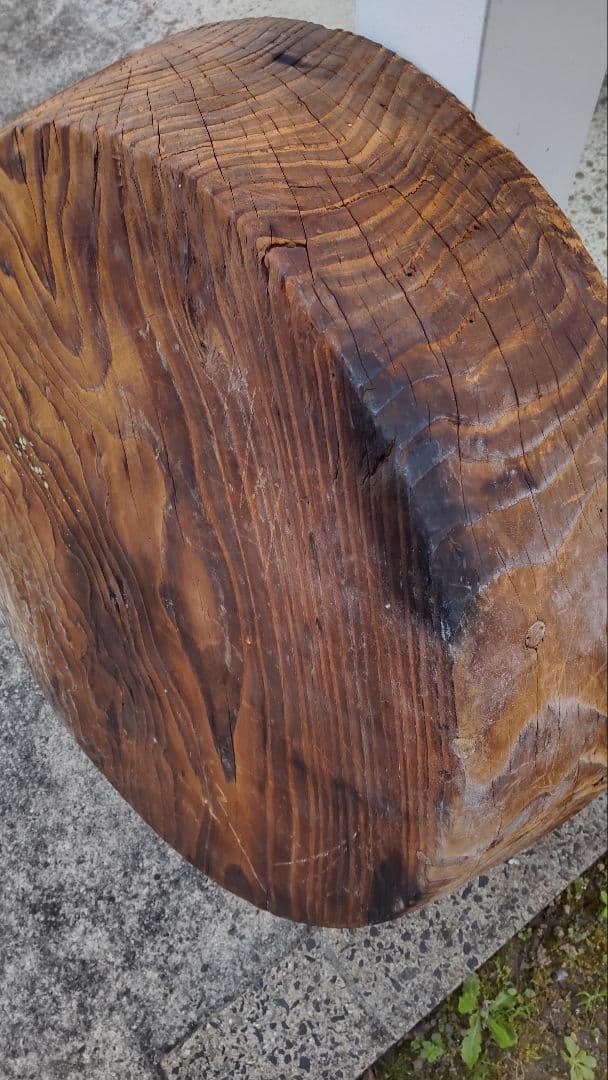 アンティーク木鉢