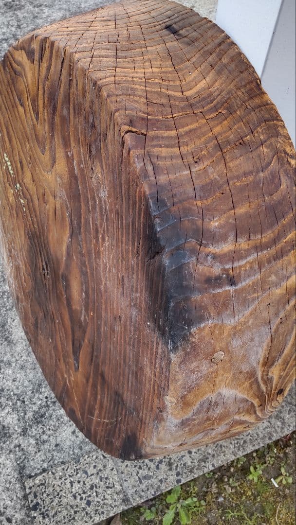 アンティーク木鉢