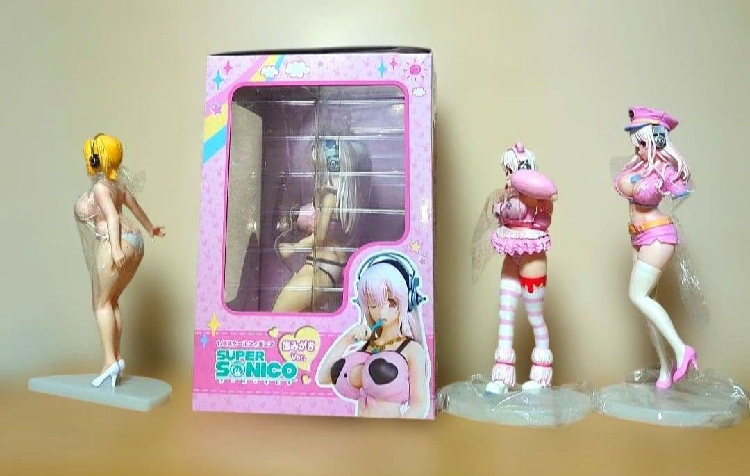 すーぱーそに子 歯みがき レースクイーン ぽちゃ子 スペースポリス フィギュア