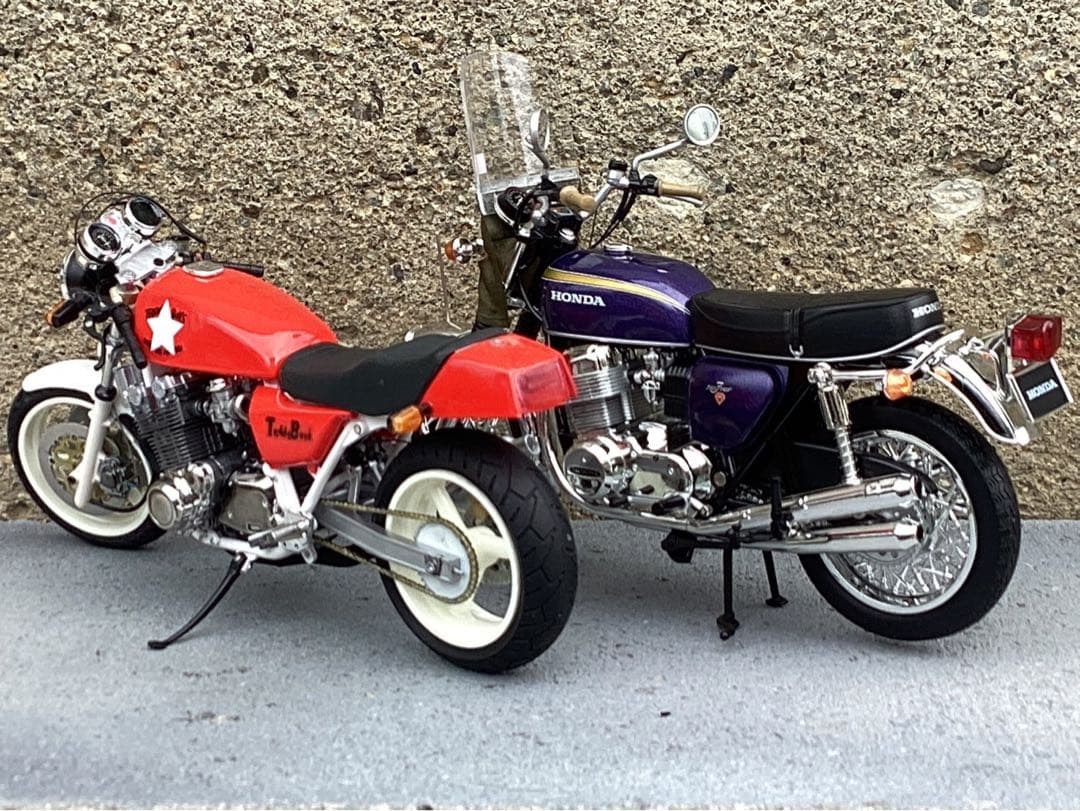 バイクプラモデル　族車　アオシマ1/12 (ジャンク品)