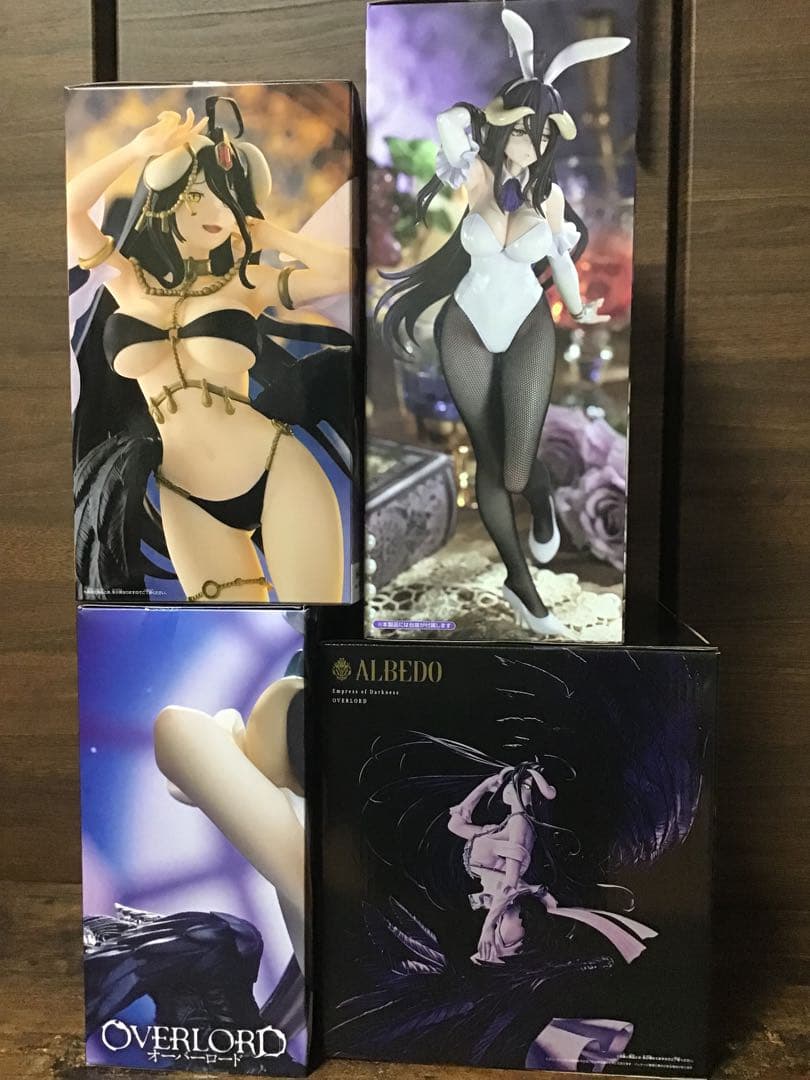 OVERLORD アルベド フィギュア 4個セット