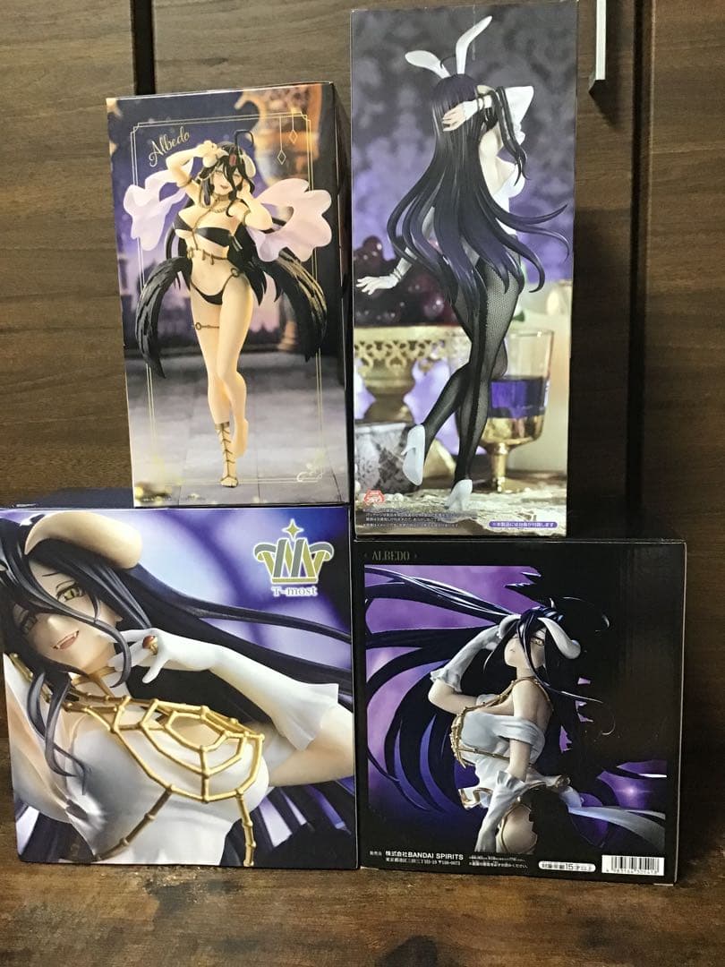 OVERLORD アルベド フィギュア 4個セット
