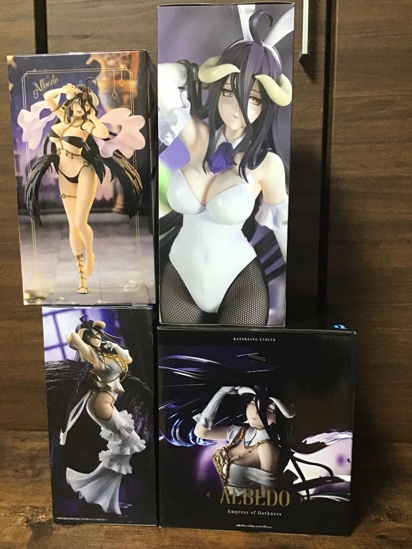 OVERLORD アルベド フィギュア 4個セット