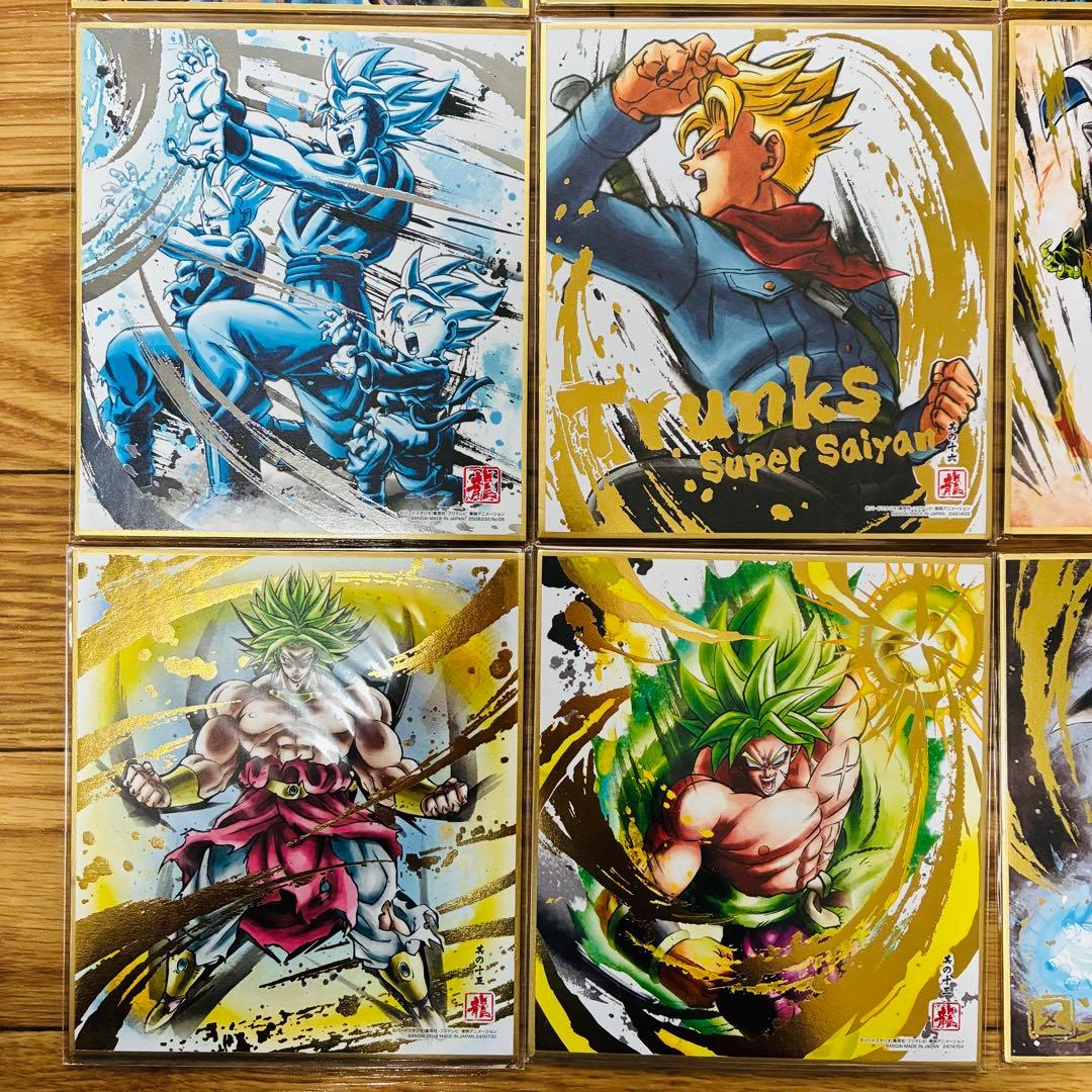 ドラゴンボール色紙アート シークレット・箔押し多数あり 64枚まとめ売り