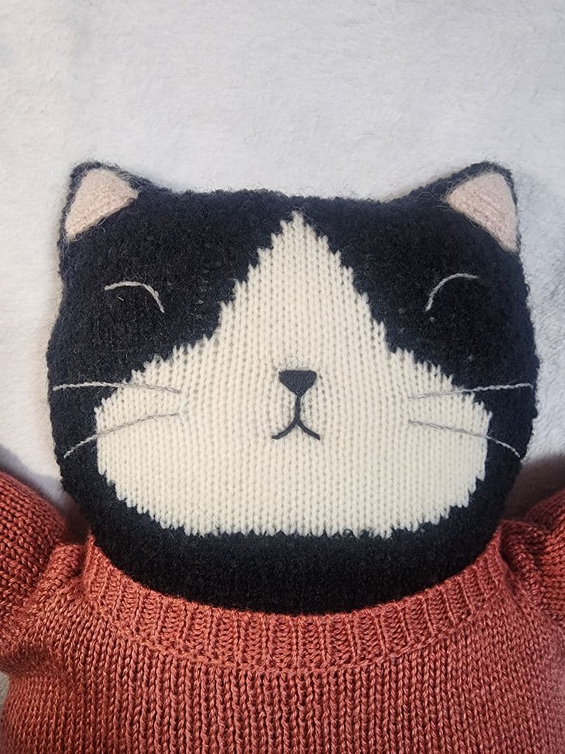 HIKOSEN CARA ぬいぐるみ 猫 ビッグサイズ 編みぐるみ 希少