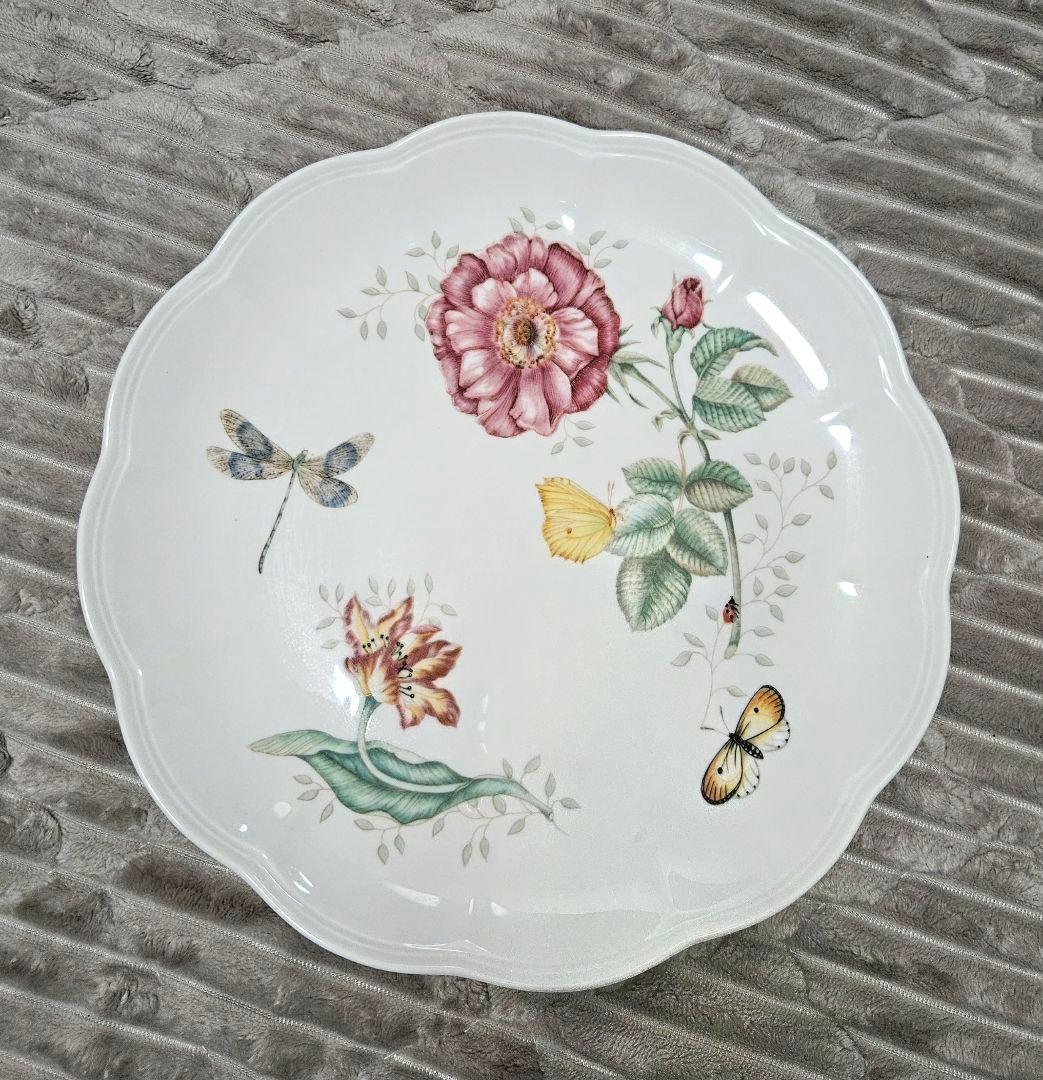 (値下げ)Lenox Butterfly Meadow 大皿2枚