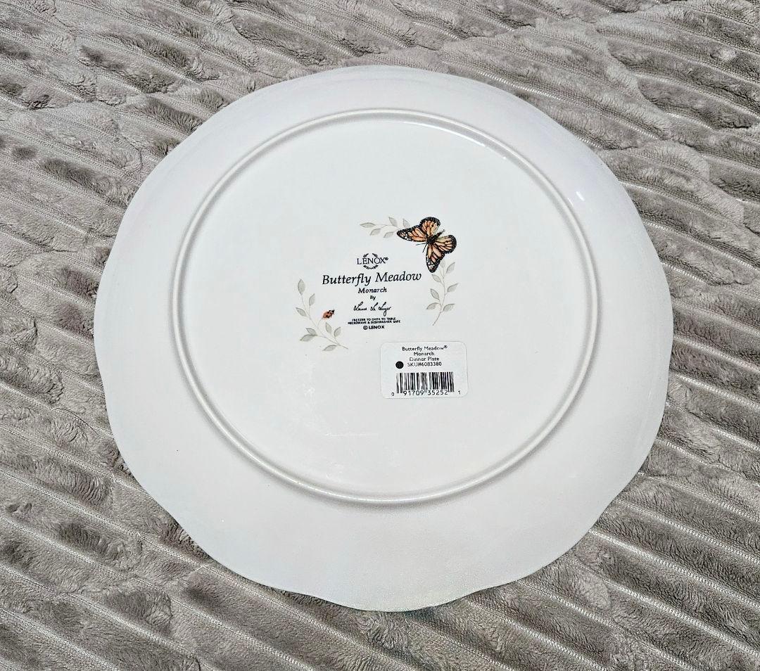 (値下げ)Lenox Butterfly Meadow 大皿2枚