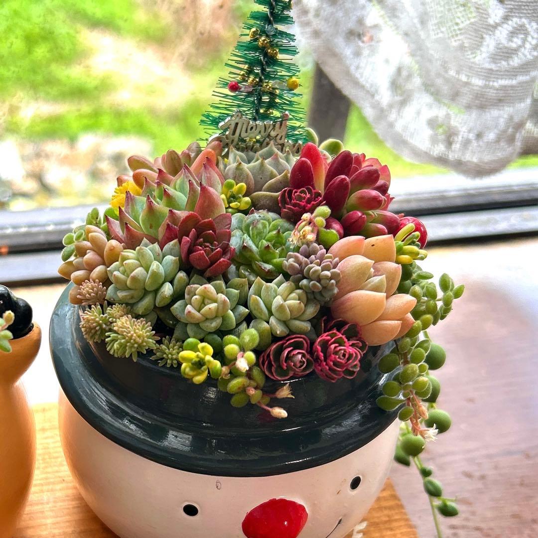 ❤️クミりん様　オーダー❤️機関車train トナカイ.雪だるま器3点