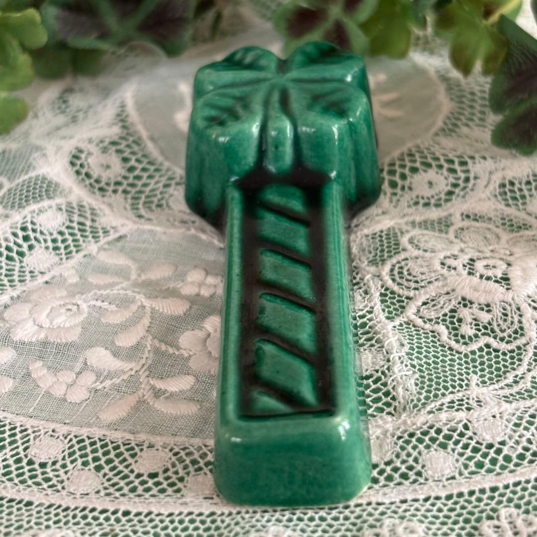 フランスアンティーク 四つ葉のクローバー カトラリーレスト 2個セット ②