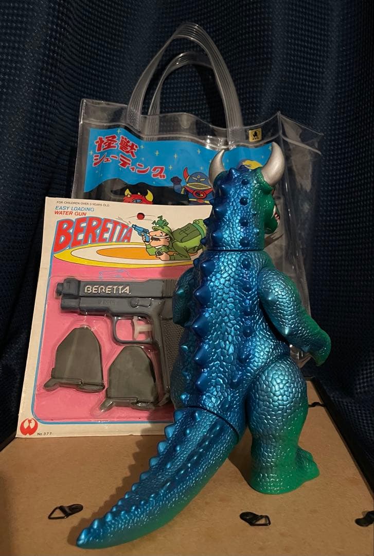 Spectrum lab ゴデス 1期　ソフビ パチ怪獣　インディーズソフビ