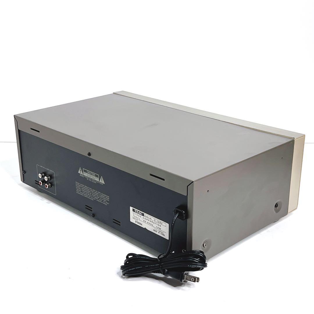 【良品・動作品】 TEAC V-1050 カセットデッキ　動作良好
