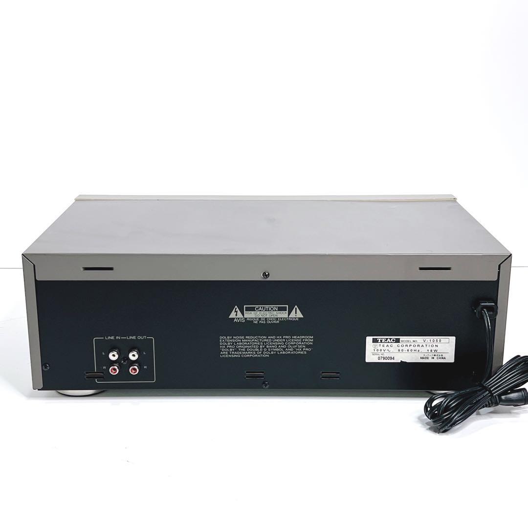 【良品・動作品】 TEAC V-1050 カセットデッキ　動作良好