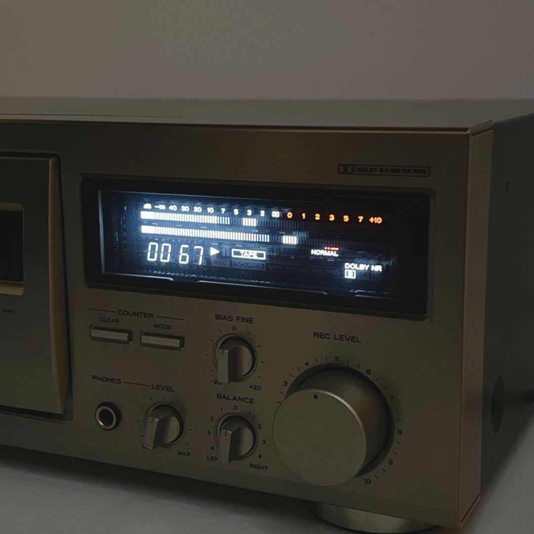 【良品・動作品】 TEAC V-1050 カセットデッキ　動作良好