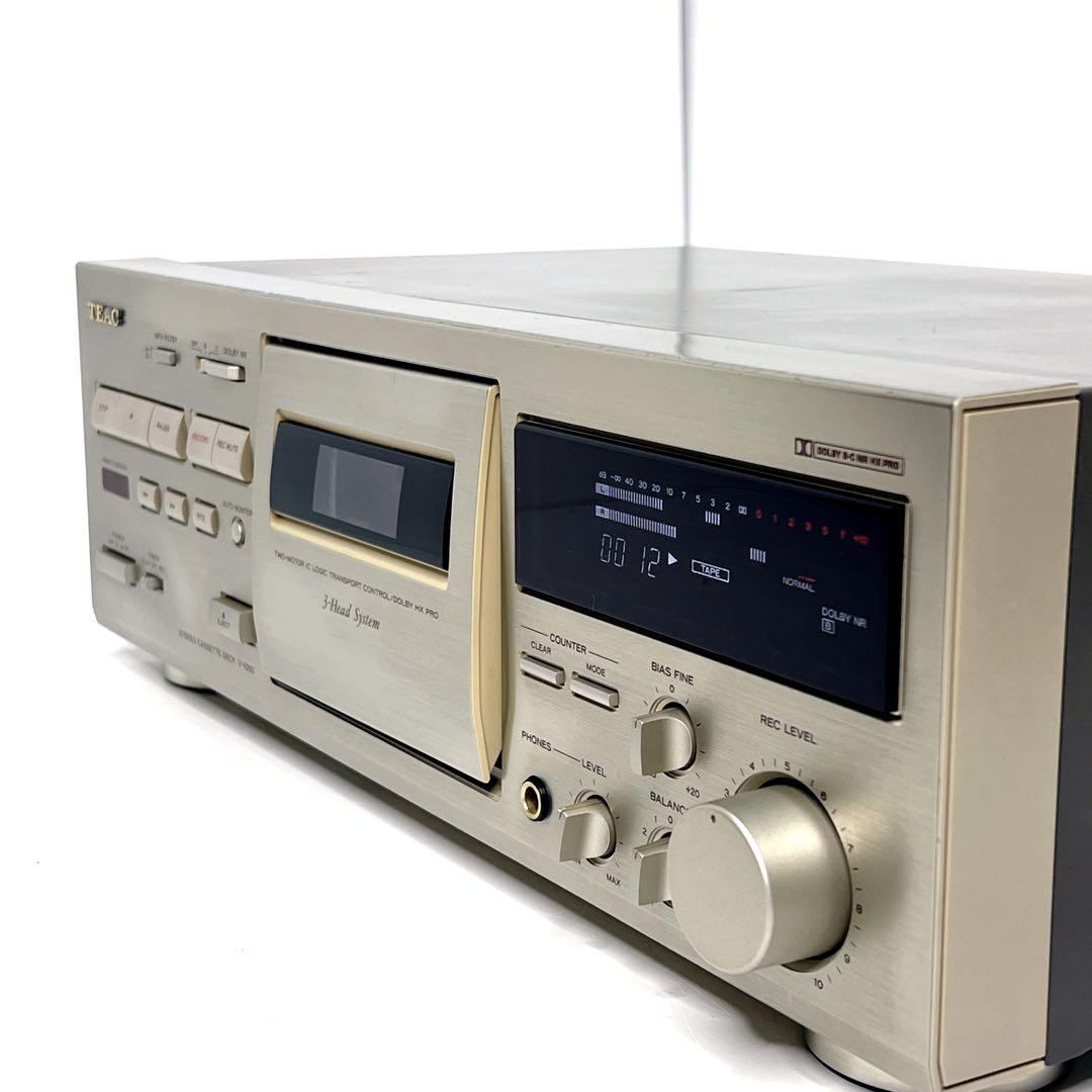 【良品・動作品】 TEAC V-1050 カセットデッキ　動作良好