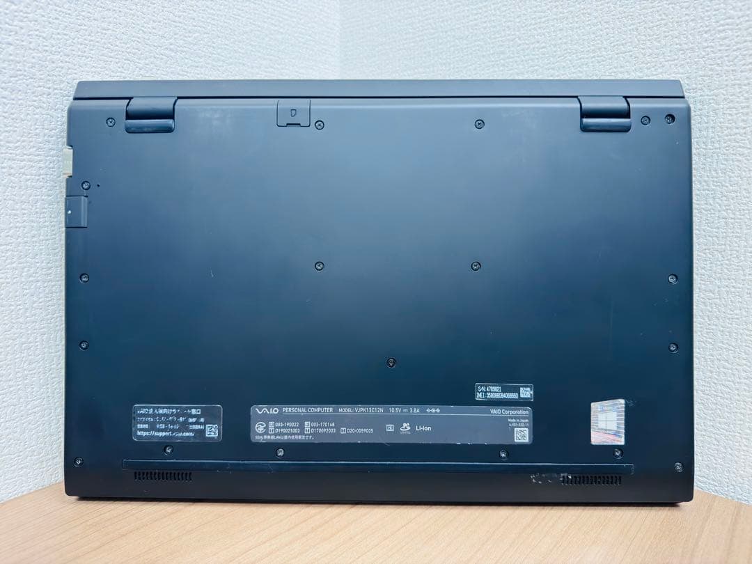 【美品バッテリー良好】 VAIO Pro PK i5第10世代 16GB LTE