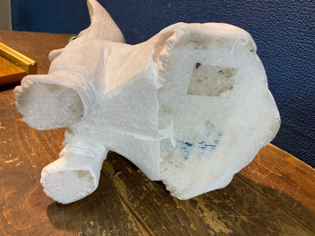 A チワワ　ガーデニング雑貨アンティーク　フラワーガーデン　オーナメント　犬