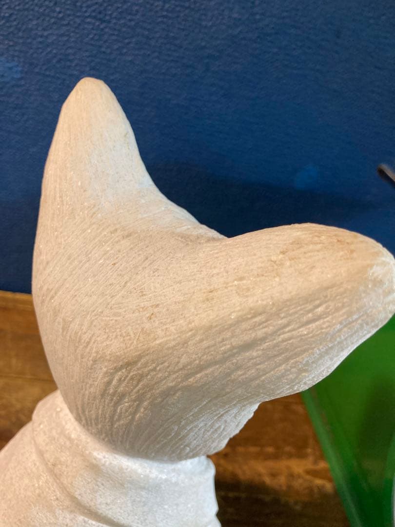 A チワワ　ガーデニング雑貨アンティーク　フラワーガーデン　オーナメント　犬