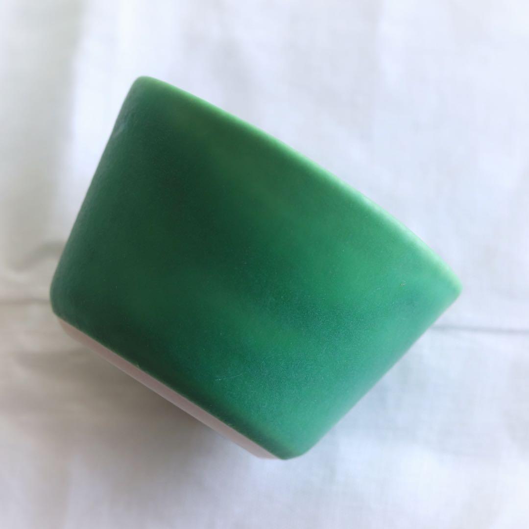 ☆吉村和美　グリーン　鉢とカップ　セット