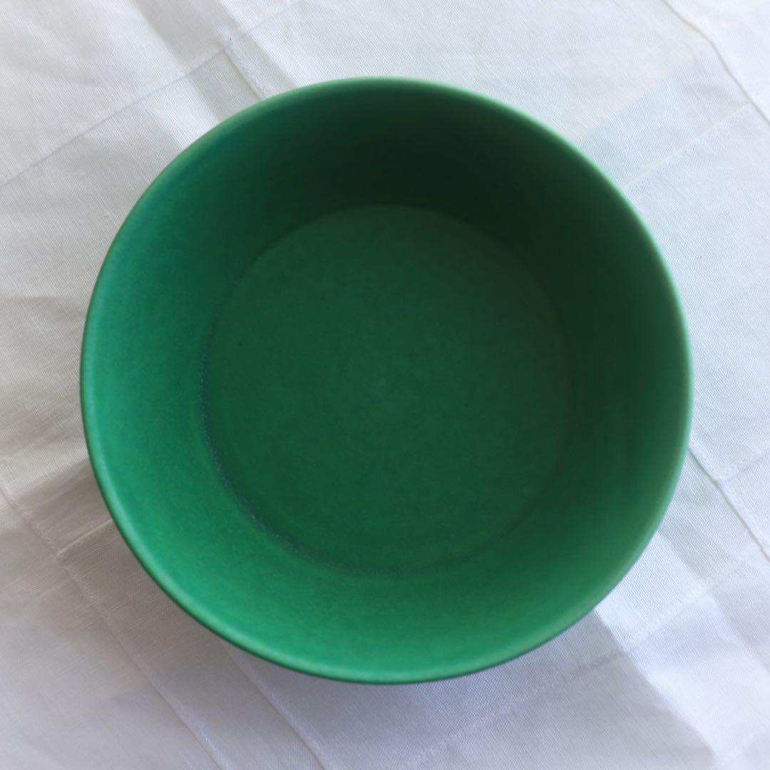 ☆吉村和美　グリーン　鉢とカップ　セット