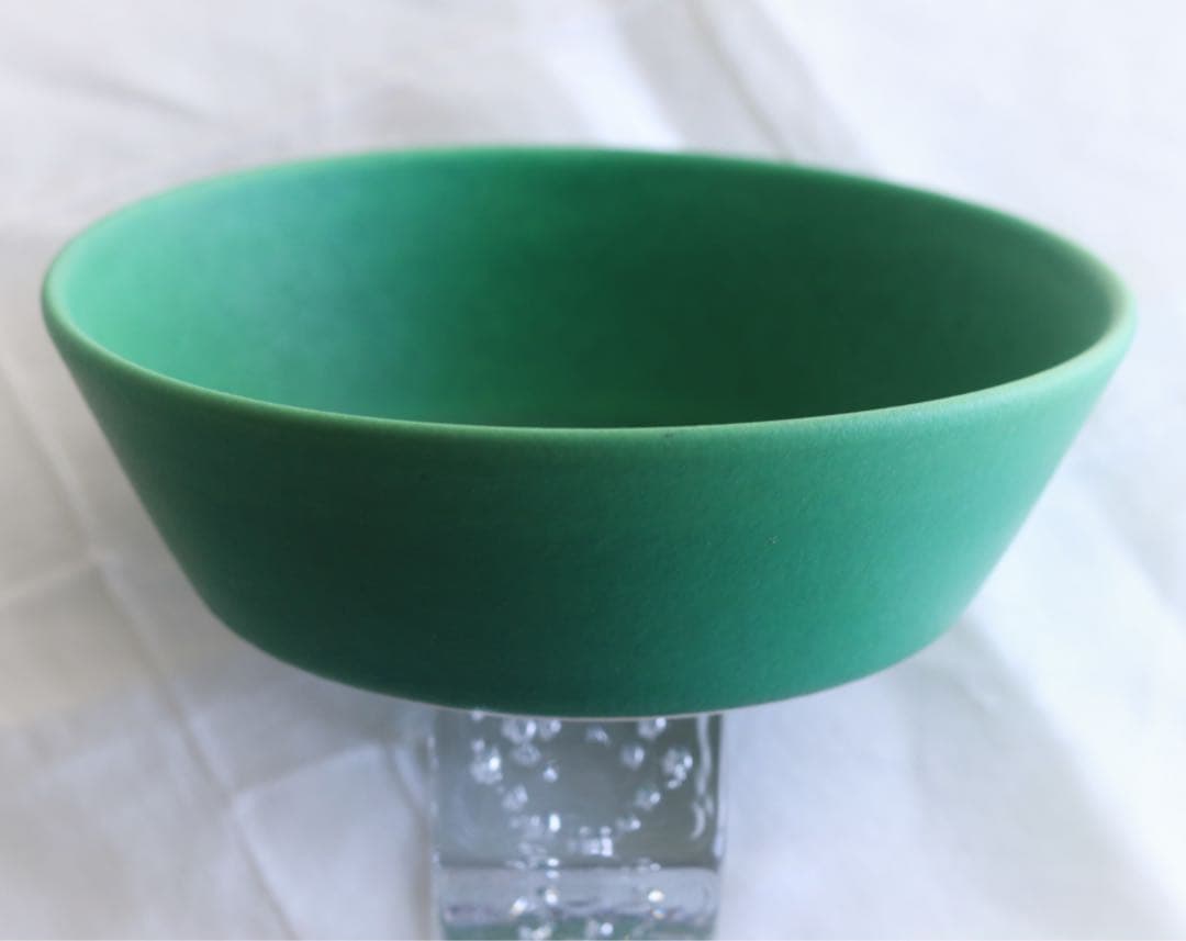 ☆吉村和美　グリーン　鉢とカップ　セット