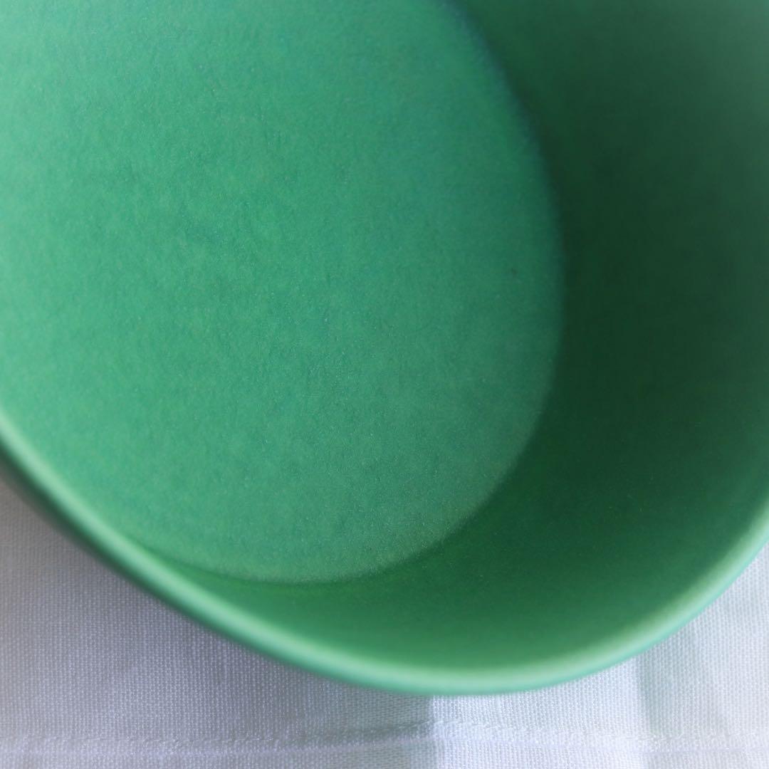 ☆吉村和美　グリーン　鉢とカップ　セット