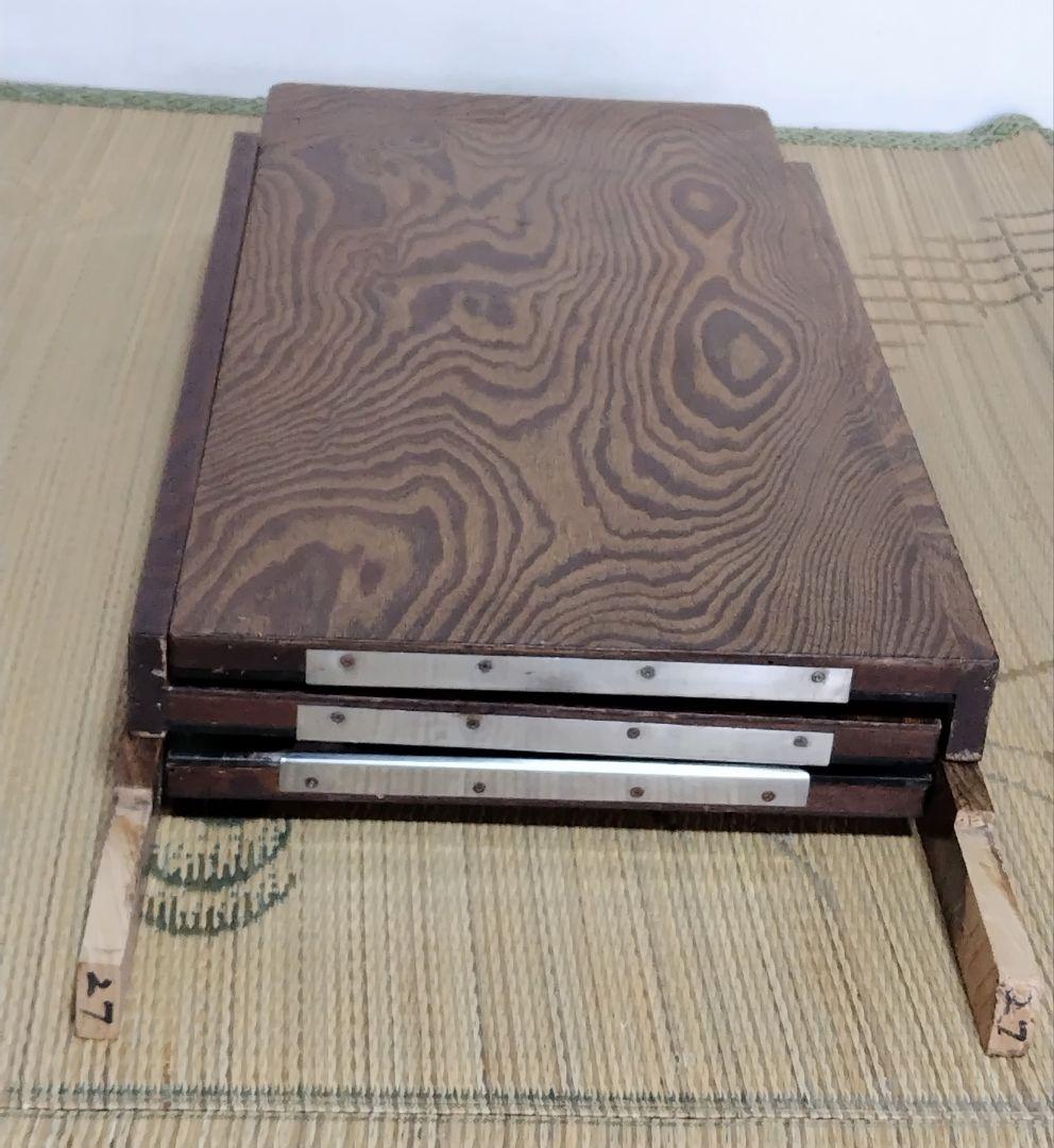 アンティーク　ミラー　三面鏡　姿見　昭和レトロ